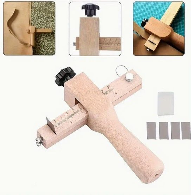 DECOUPE CUIR EN BOIS