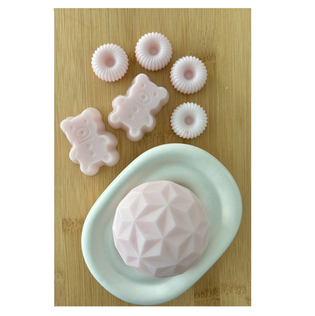 Mini Ourson Rose Coco