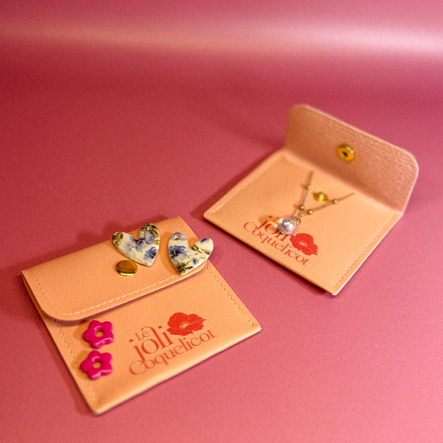 Mini pochette Coquelicot