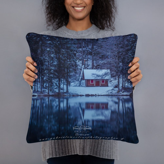  Cuscino Laghi di Fusine winter 02 