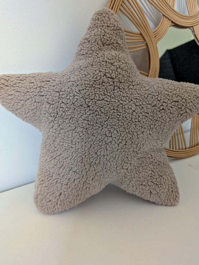 Coussin doux rêves en sherpa