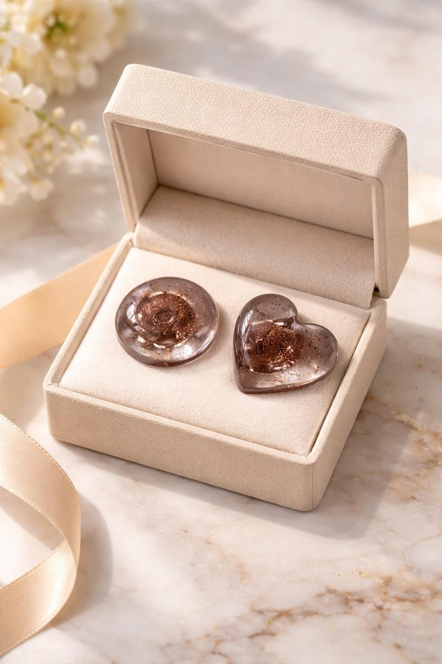 Duo de pin's-Collection Nude argenté 