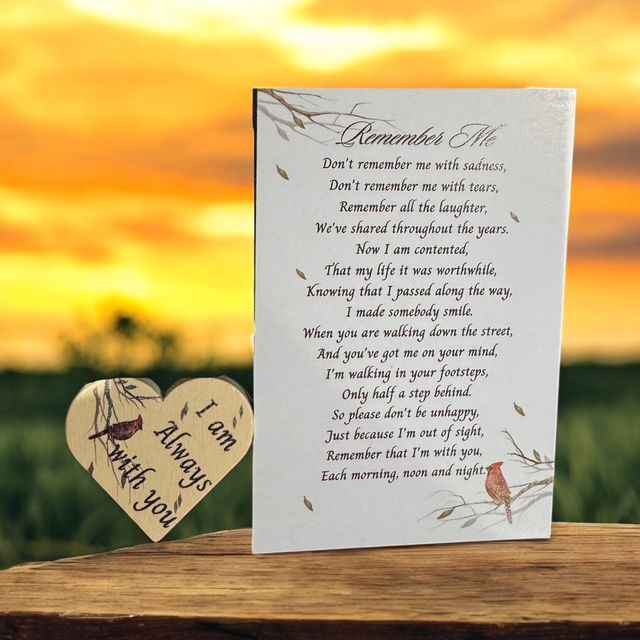 Remember me Pocket Hug Keep Sakes 