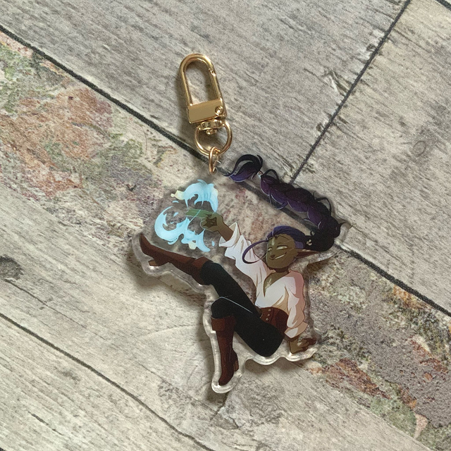 Unluckies Collection - Dante keychain