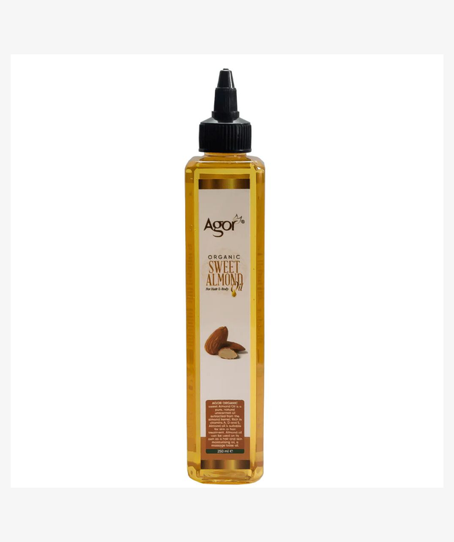 Agor Organic Sweet Almond Oil (250ml)