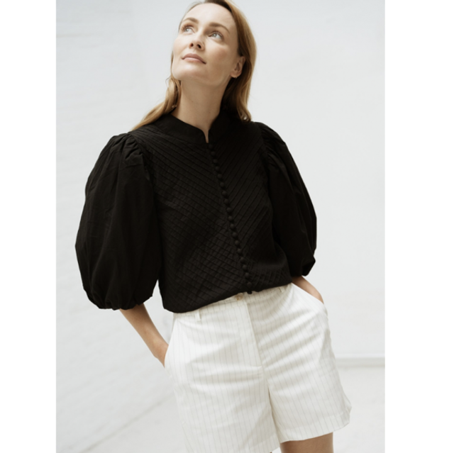 Marieke3 blouse Black