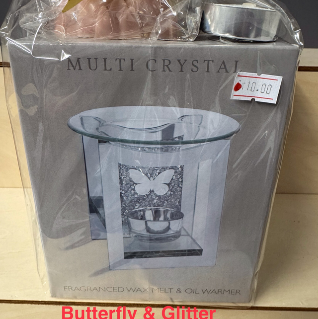 Butterfly &amp; Glitter Wax Melter