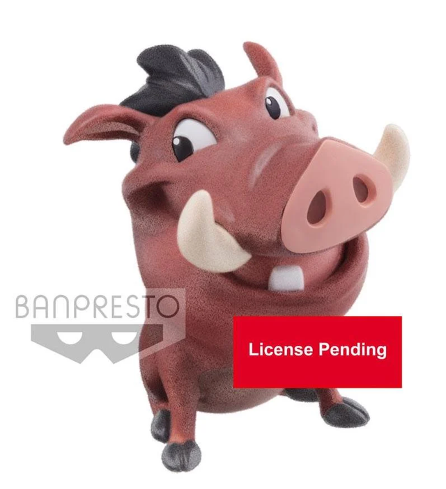 Pumbaa - Disney - Fluffy Puffy - Il Re Leone - 7cm MIX FIG 🐗🧡