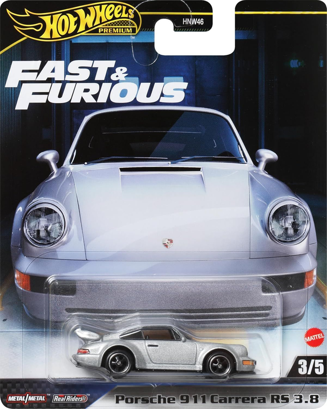 Hot Wheels Premium Fast &amp; Furious - Porsche 911 Carrera RS 3.8