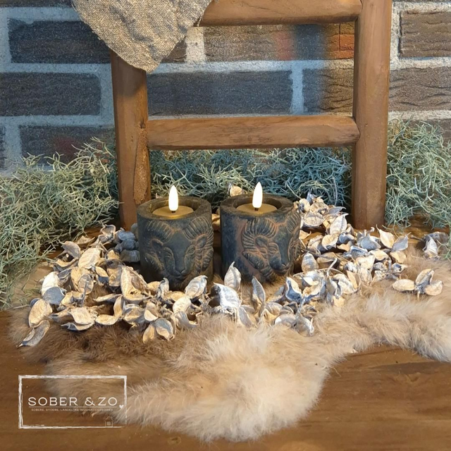 Waxinelichthouder Ram