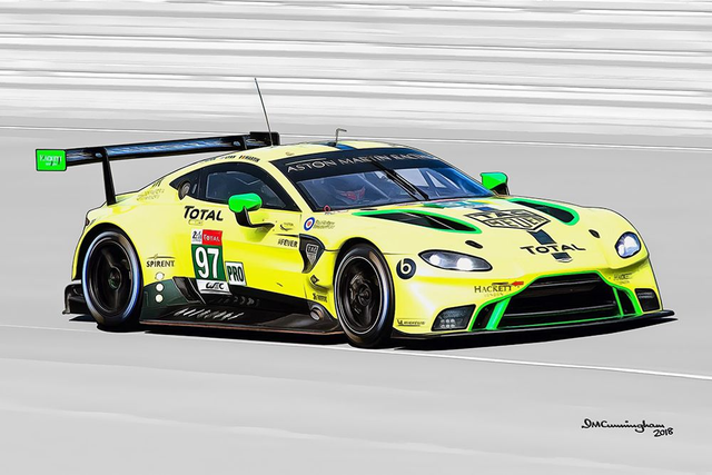 C180707 Aston Martin Vantage AMR GTE Le Mans #97 2018