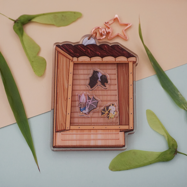 Porte-clé - Shaker nichoir