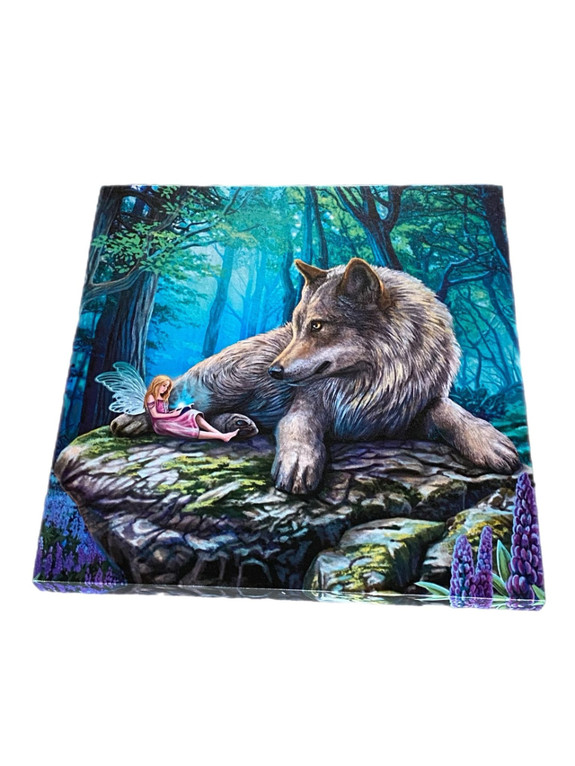 Fairy Stories throw by Lisa Parker