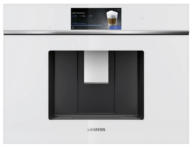 Siemens CT718L1W0 Einbau-Kaffeevollautomat Weiß