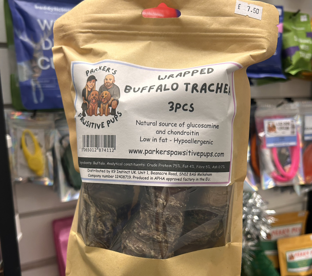 Buffalo Trachea Wrapped