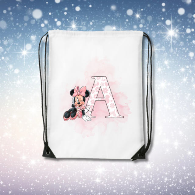 Sac Cordon Minnie Lettre