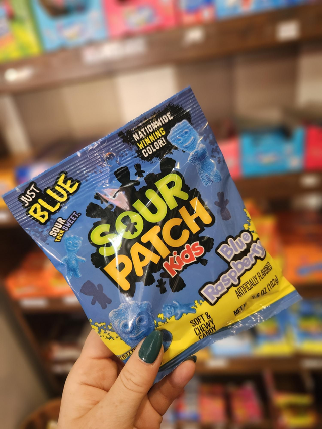 Blue sour Patch 