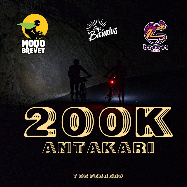 Antakari Modo Brevet200KM- 7 de febrero 