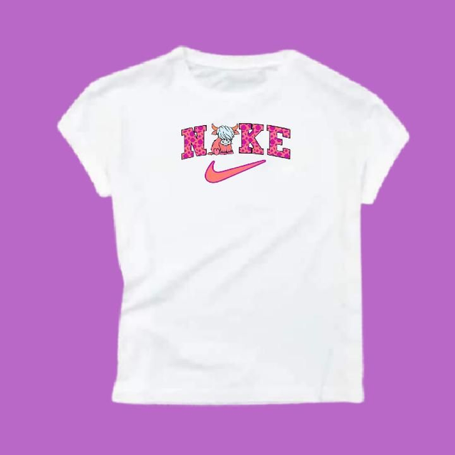 Cute Cow Nike T Shirt