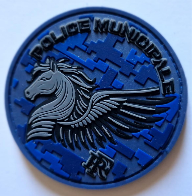 Patch pvc Police Municipale Pégase
