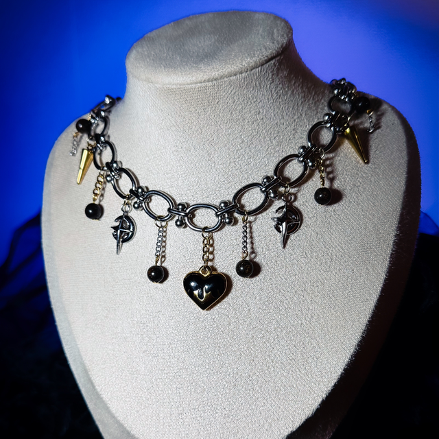 Collier CHARMANTE bronzite