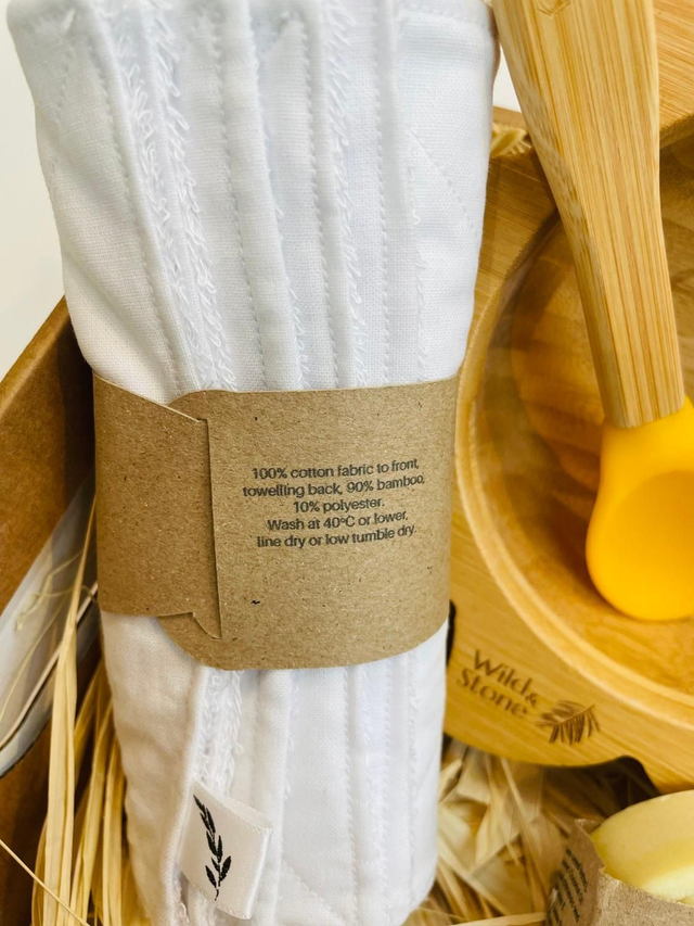 Reusable Baby Wipes (White)