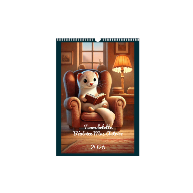 Calendrier 2026 Belette