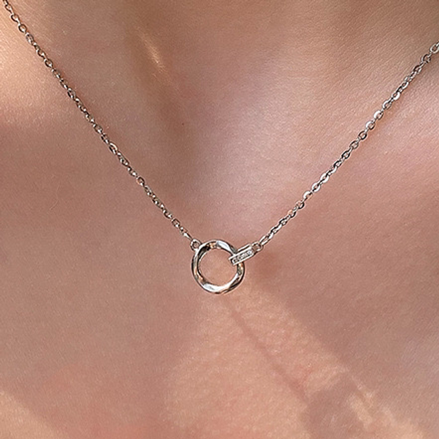 Links Sterling Silver Necklace 