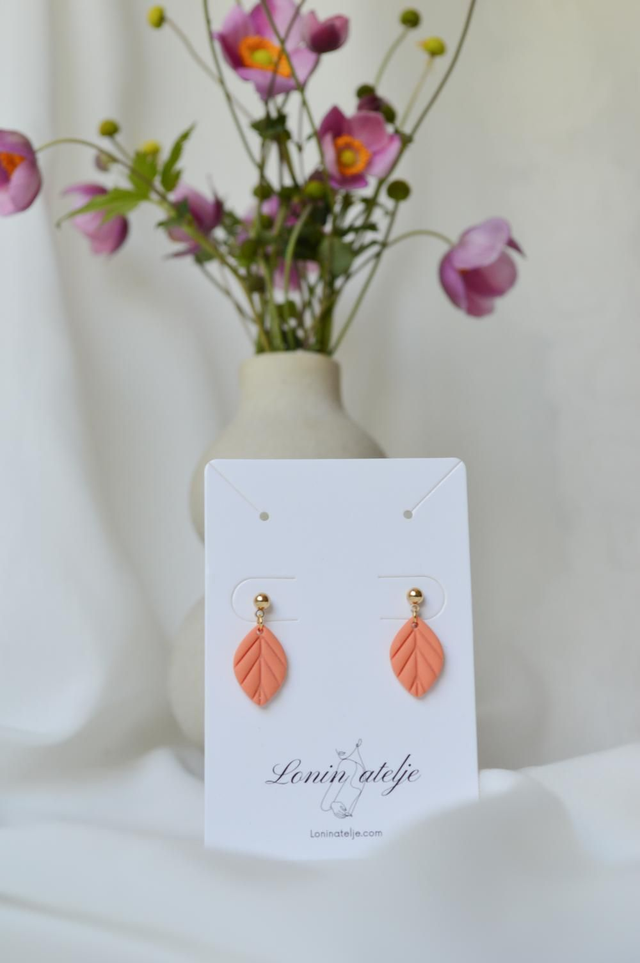 Pumpkin spice kolekcija - Mali oranžni viseči listi