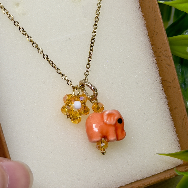 Elefanti ciondoli portafortuna