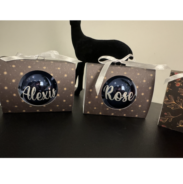 Boule personnalisée 6cm