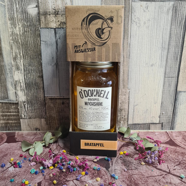 O'DONNELL MOONSHINE Bratapfel mit Ausgießer