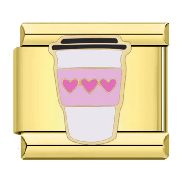 Charm Mug Cafeteria Dorado