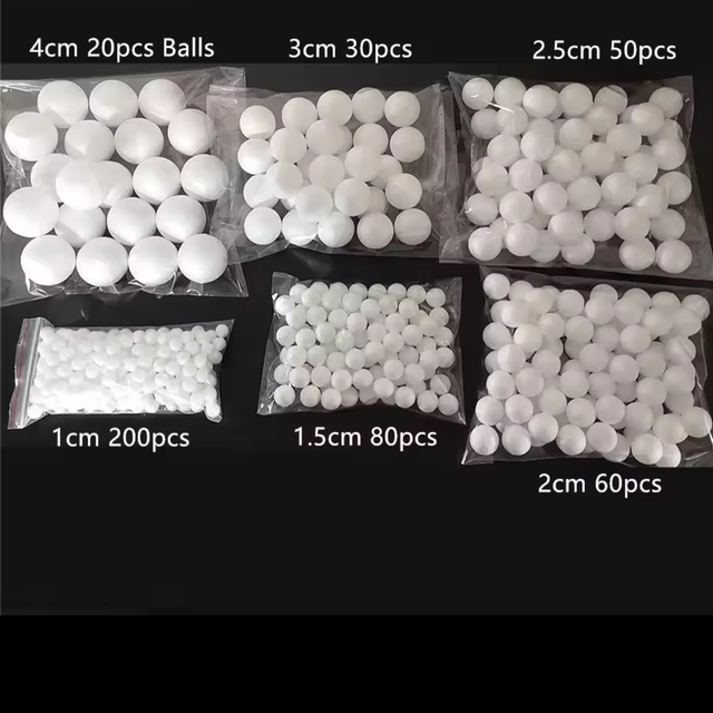 Boules légères pour souffle et créativité