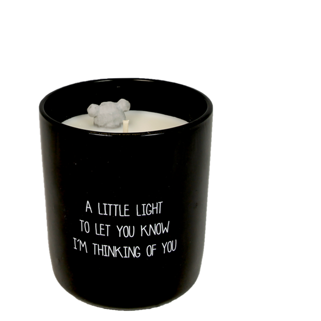 Geurkaars met verassing | I&#039;m thinking of you