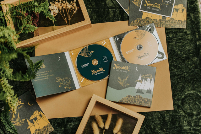 Doppel - CD vom ersten Hörspiel Geschichte und Lieder-CD