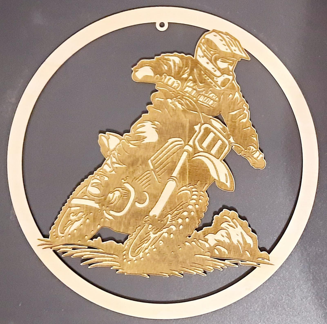 Accroche mural Moto cross