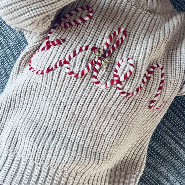 Candy cane jumper 