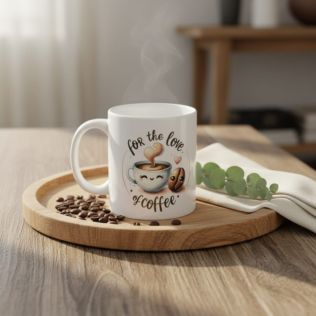For The Love Of Coffee Mug