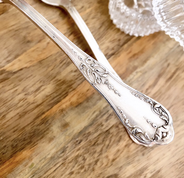 Duo Cuillères en ÉTAIN 1