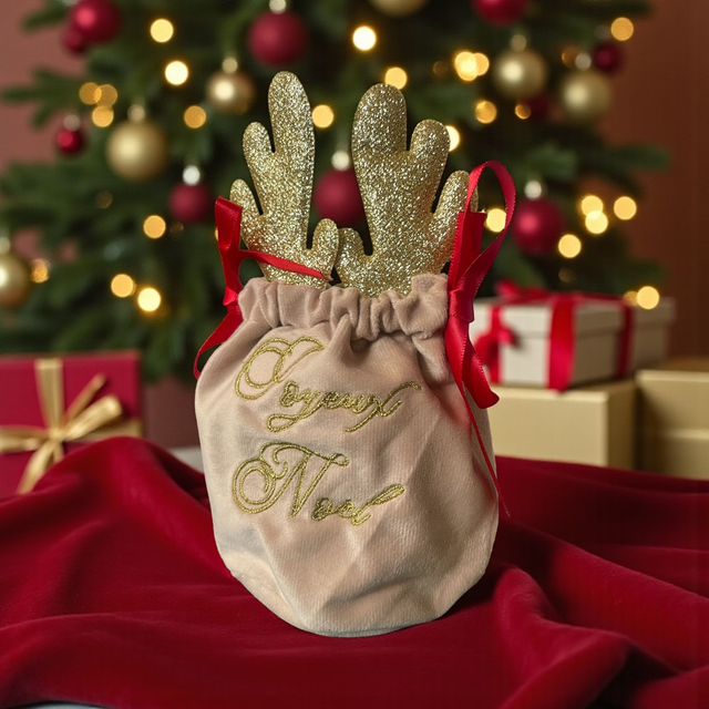 Petit bourse renne personnalisé