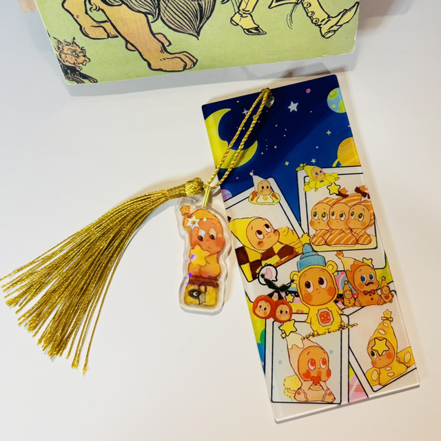 Lovely Acrylic Character themed bookmark various designs