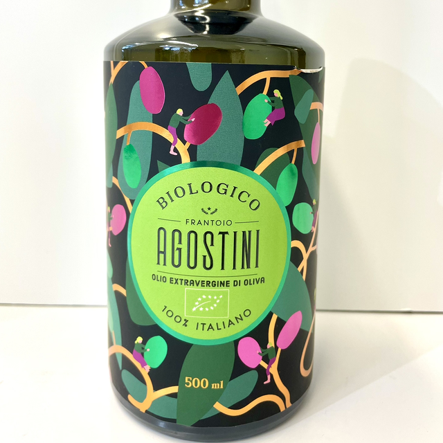 Agostini Biologico Extra neitsytoliiviöljy 500 ml