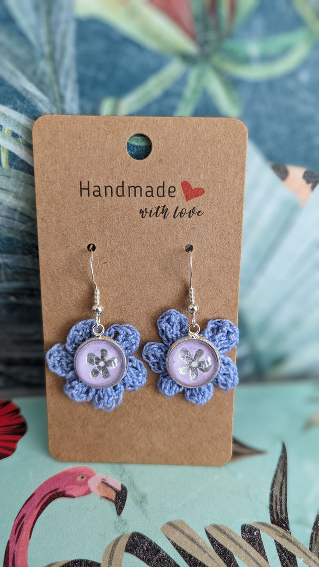 Boucles d&#039;oreilles crochet acier chirurgical 