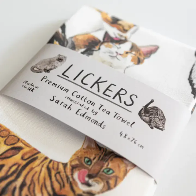 Lickers Tea towel