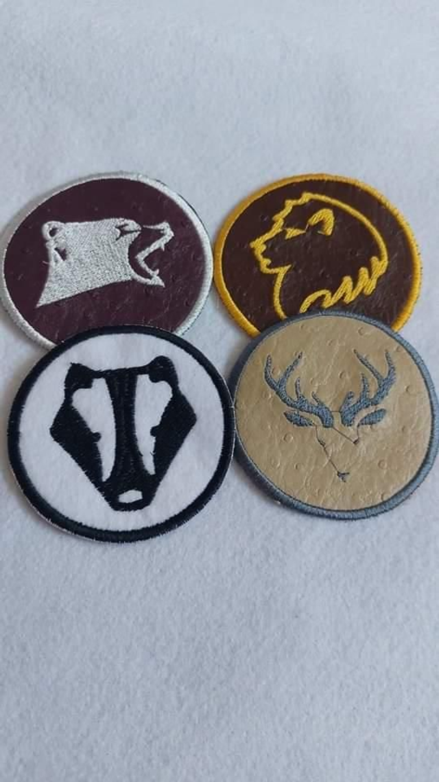 Bear, lion, badger, dear patch 