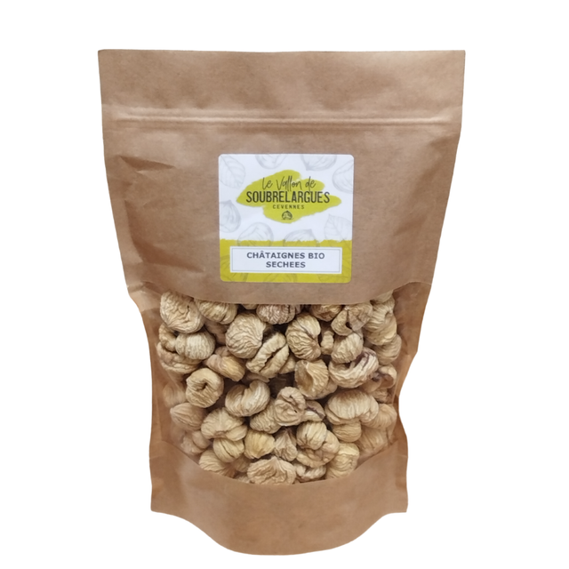 Châtaignes Séchées Bio Sachet 250g