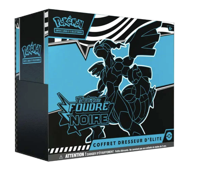 ETB Coffret Dresseur d&#039;Elite - EV10.5 Ecarlate et Violet - Foudre Noire🇫🇷