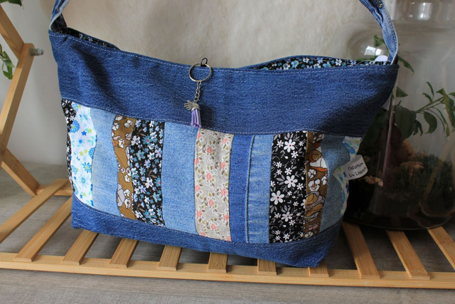 Sac à main patchwork