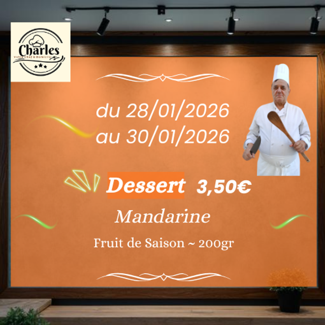 Mandarine – Pour 1 personne